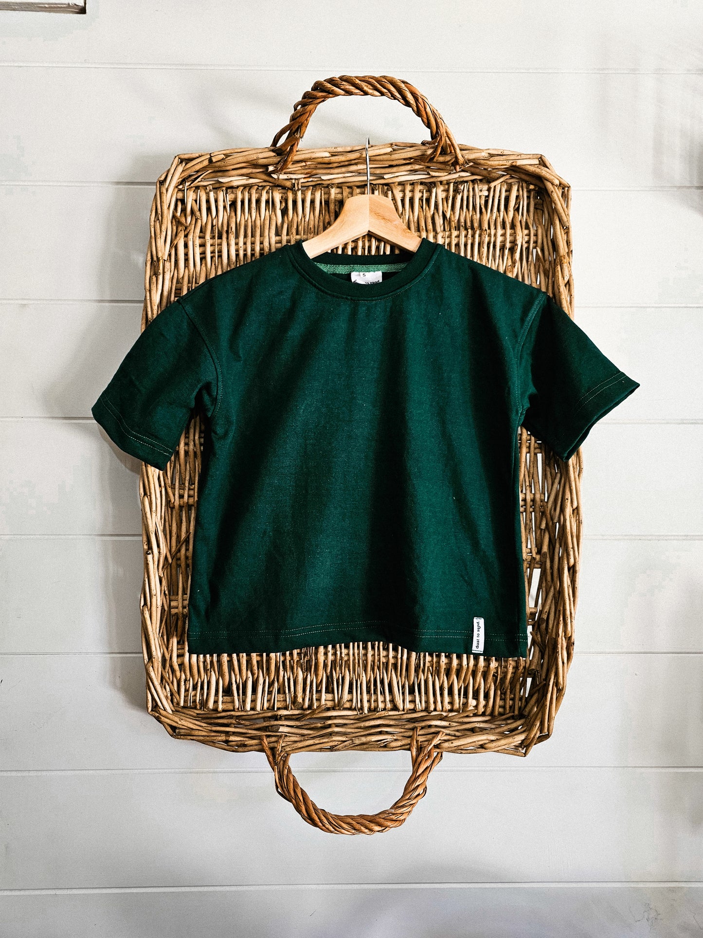 Kids Forest Green Box T's